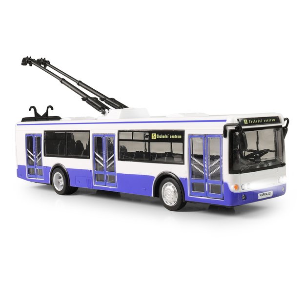 Trolleybus Czech reporting stops 28 cm 1