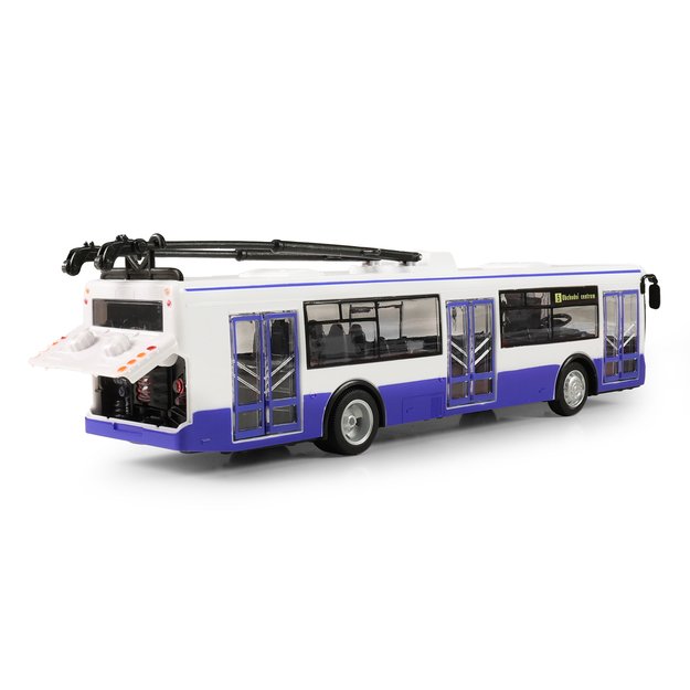 Trolleybus Czech reporting stops 28 cm 7