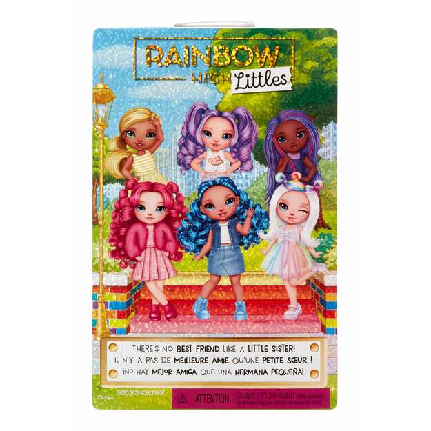 „Rainbow High Littles“ lėlės – ametistas 6