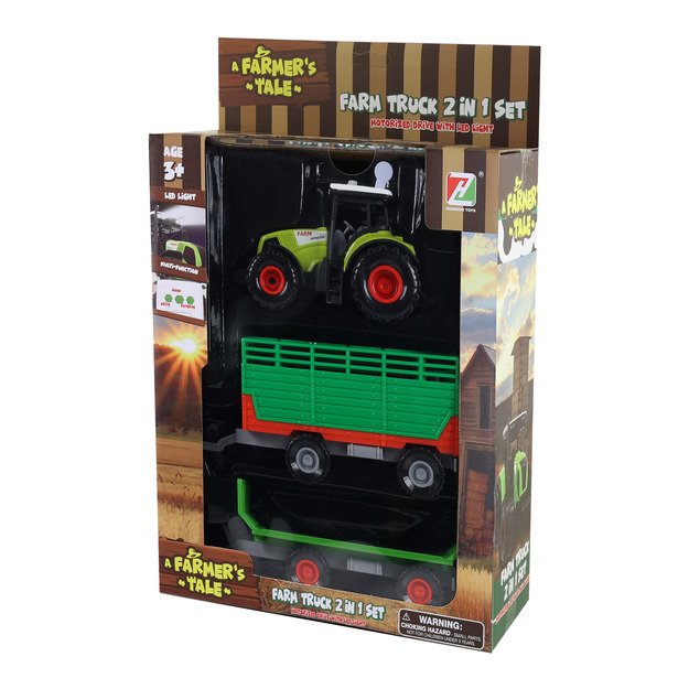 Tractor with two sides 4
