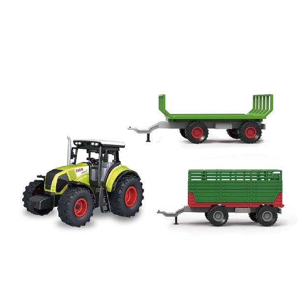 Tractor with two sides 3