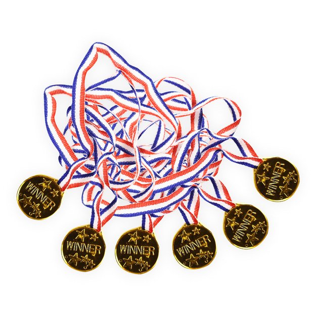 Gold medal 6 pcs in bag 1