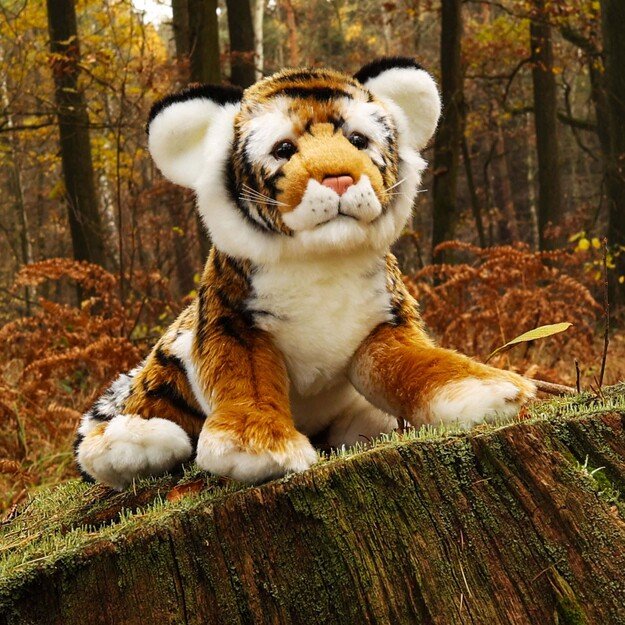 Pliušinis tigras 33 cm EKOLOGIŠKAS 5