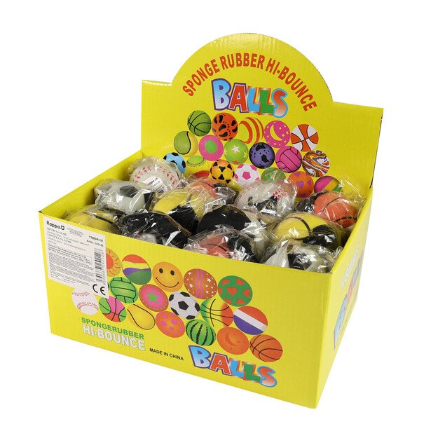 Šokinėjantis kamuolys ant gumos 2