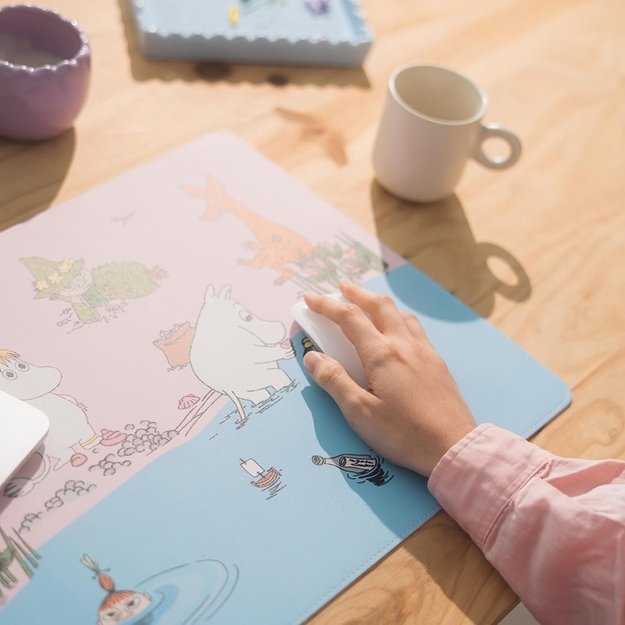 Muminai - XL eko odos stalo kilimėlis 60 x 35 cm 7