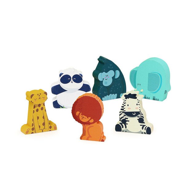 Vilac medinės figūrėlės džiunglėse 3