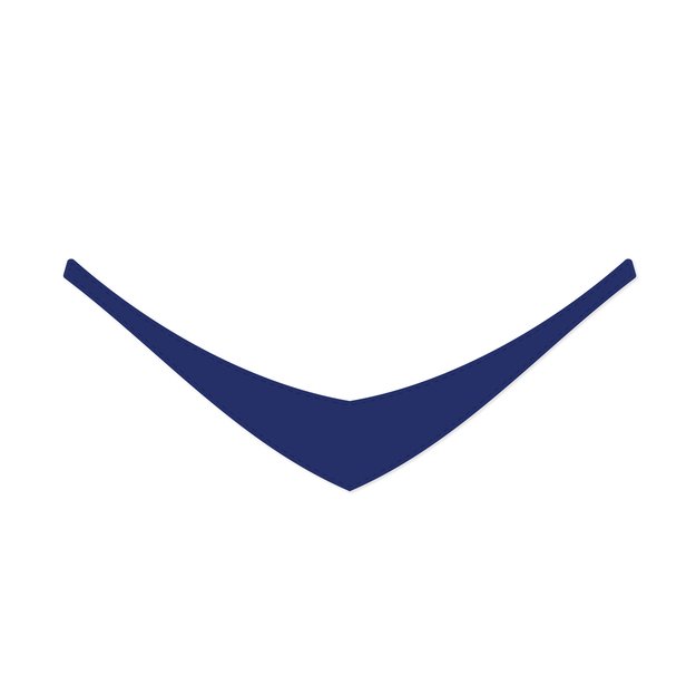 The scarf for plush - dark blue