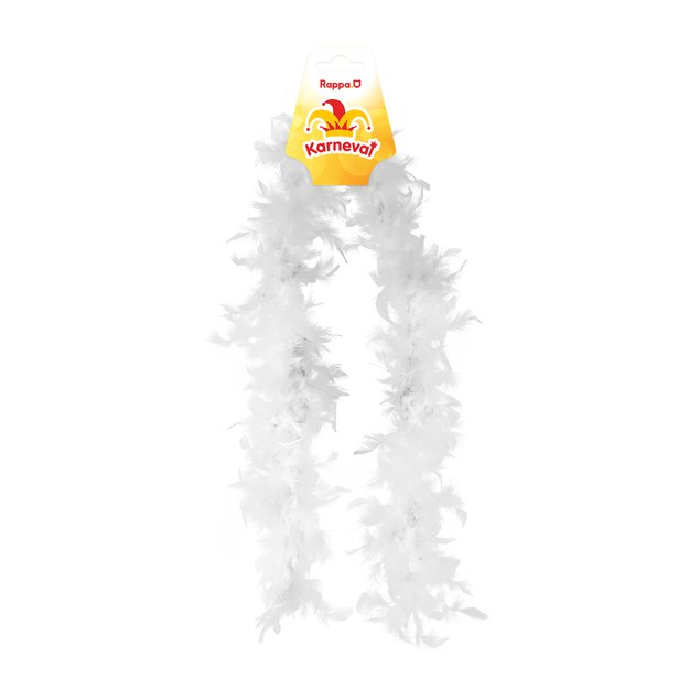 Balta plunksninė boa 2 m 2