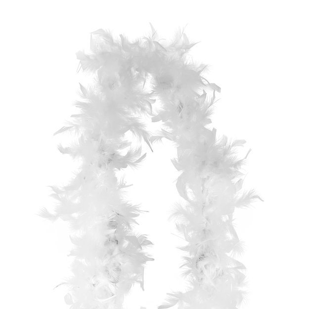 Balta plunksninė boa 2 m 3