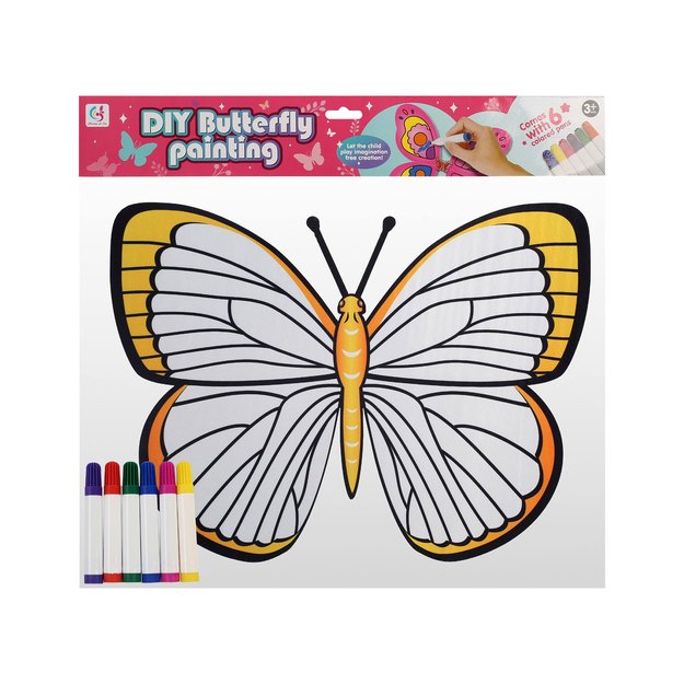 Drugelio geltoni sparnai spalvinimui 2