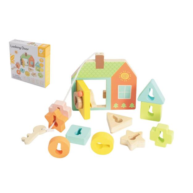 Medinis įdėklas durų spynoms dėžutėje 4