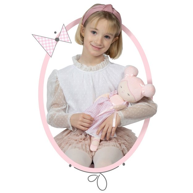 DeCuevas pliušinė lėlė NIZA - 36 cm 4