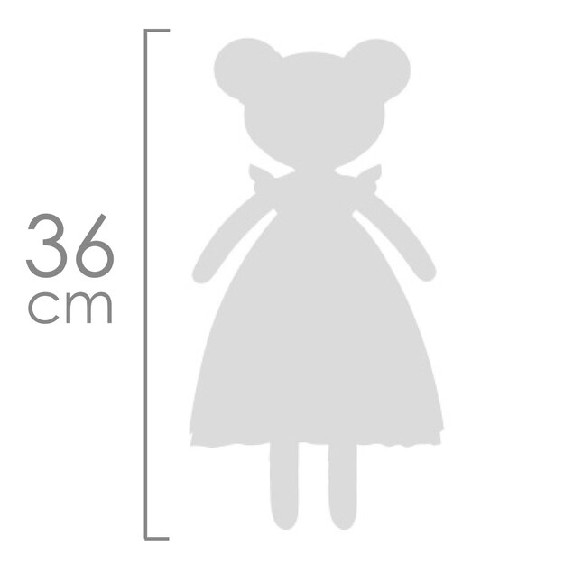 DeCuevas pliušinė lėlė NIZA - 36 cm 1