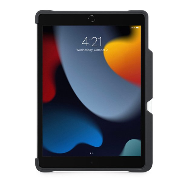 STM Dux Shell Duo – dėklas, skirtas iPad 10.2 (2021) / 8 (2020) / 7 (2019) (juodas) 