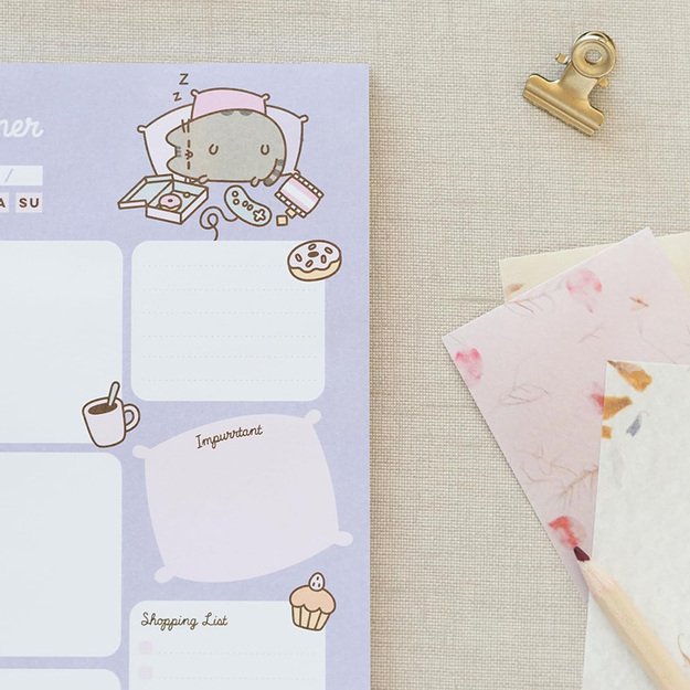 Pusheen – Dienos planuotojas iš „Moments“ kolekcijos 54 puslapiai A5 6 Pusheen – Dienos planuotojas iš „Moments“ kolekcijos 54 puslapiai A5 6
