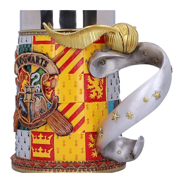 Harry Potter - Golden Snitch 600 ml nerūdijančio plieno puodelis / bakas dovanų dėžutėje 2