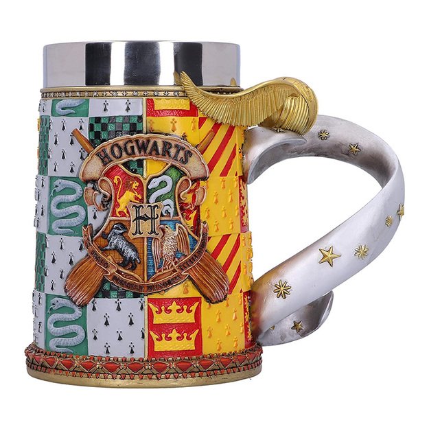 Harry Potter - Golden Snitch 600 ml nerūdijančio plieno puodelis / bakas dovanų dėžutėje 1