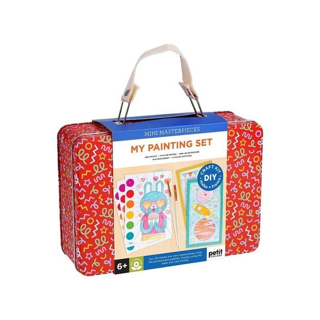 Petit Collage Creative Case My Painting Set