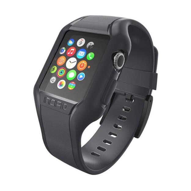 Incipio NGP apyrankė – elastinė apyrankė, skirta Apple Watch 38/40/41 mm (dūmai) 1