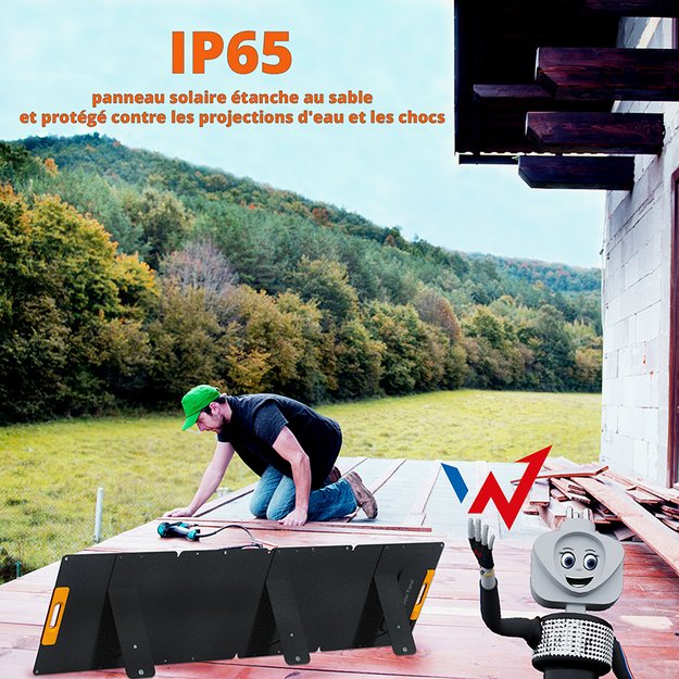 Wonder Ws210 - 210W saulės baterija su MC4 išėjimu (juoda) 18