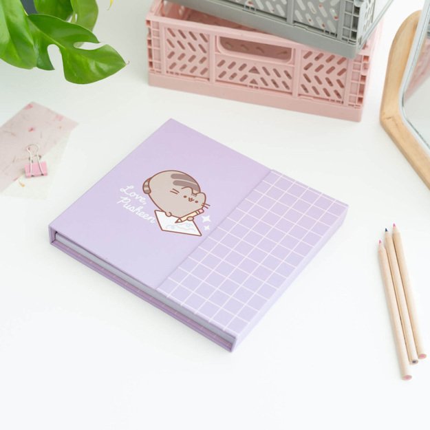 Pusheen – savaitės planuotojas su lipniais lapeliais iš „Moments“ kolekcijos (19,3 x 16,5 cm) 3