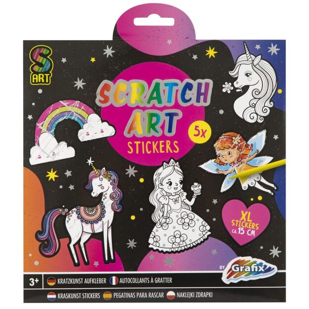 Kūrybinis nutrinamų lipdukų rinkinys, 5 vnt.