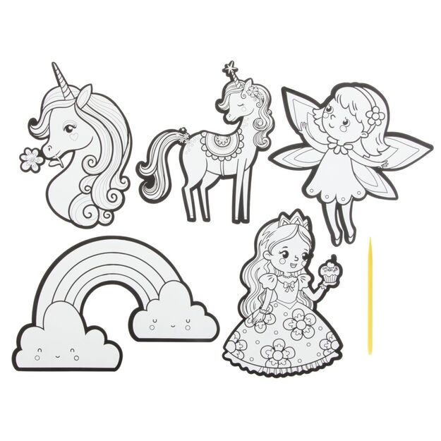 Kūrybinis nutrinamų lipdukų rinkinys, 5 vnt. 2