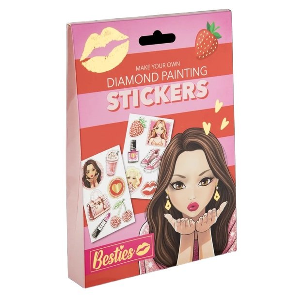 Kūrybingas deimantinių lipdukų rinkinys 2