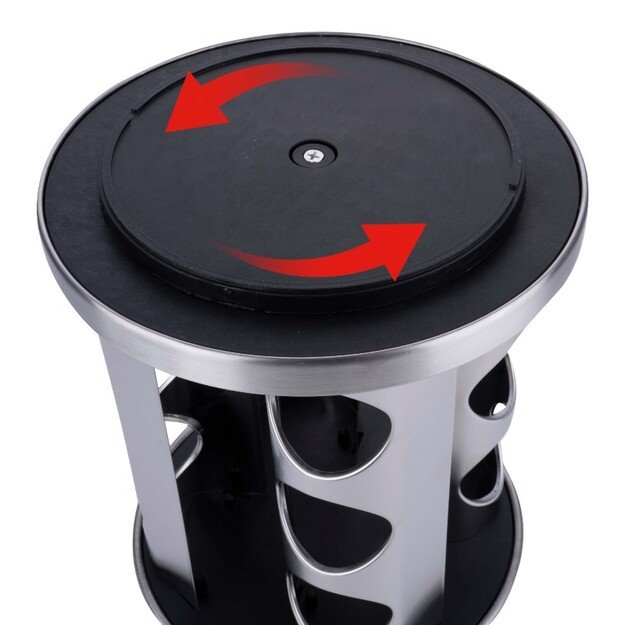 „Alpina“ – besisukanti prieskonių lentynėlė 12 stiklainių 3