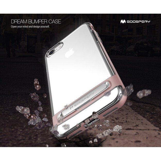 „Mercury Dream“ buferis – „Samsung Galaxy S9“ dėklas su metaliniu stovu (auksinis) 27