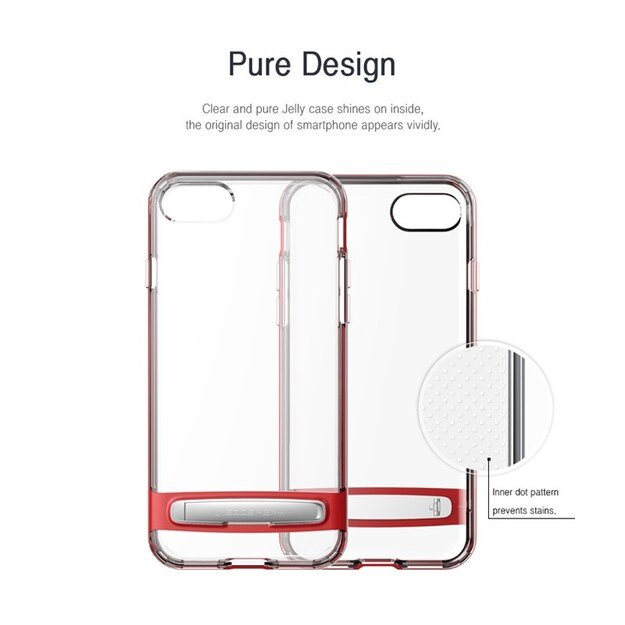 „Mercury Dream“ buferis – „Samsung Galaxy S9“ dėklas su metaliniu stovu (auksinis) 24