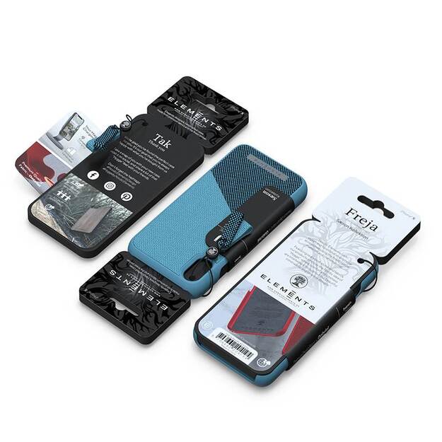 Nordic Elements Saeson Freja – dėklas, skirtas iPhone Xs Max (benzininis) 23