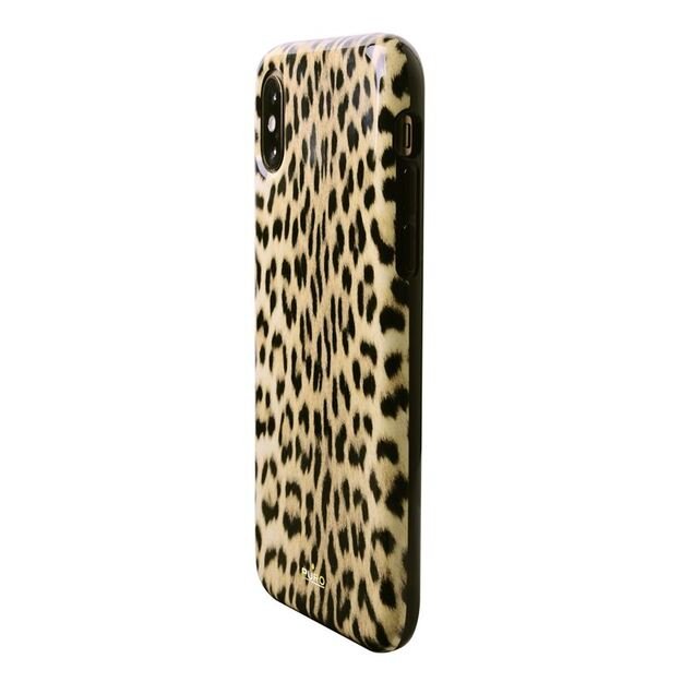 PURO Glam Leopard dangtelis – dėklas, skirtas iPhone Xs / X (Leo 1) 2