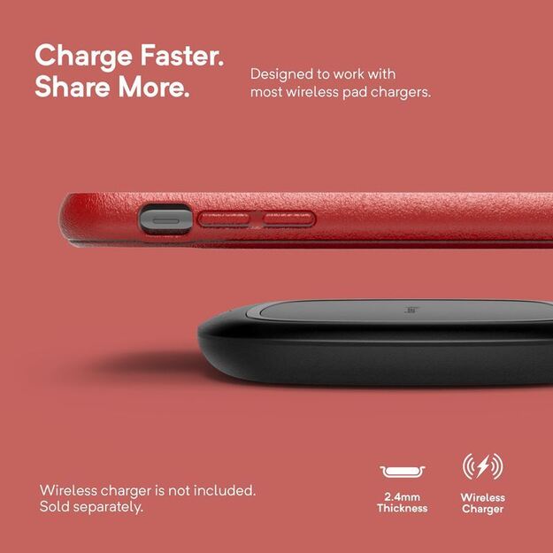 Caseology Vault dėklas, skirtas iPhone Xs Max (raudonas) 20