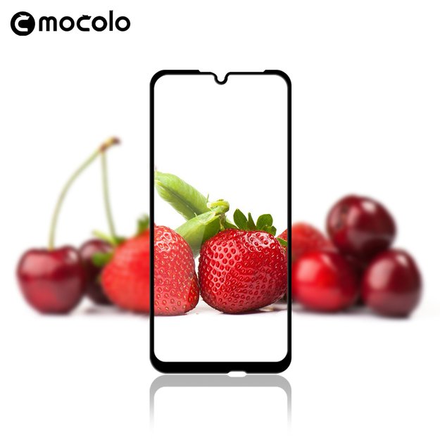 „Mocolo 3D 9H Full Glue“ – viso ekrano apsauga, skirta „Huawei P smart 2019“ / „Honor 10 Lite“ (juoda) 4