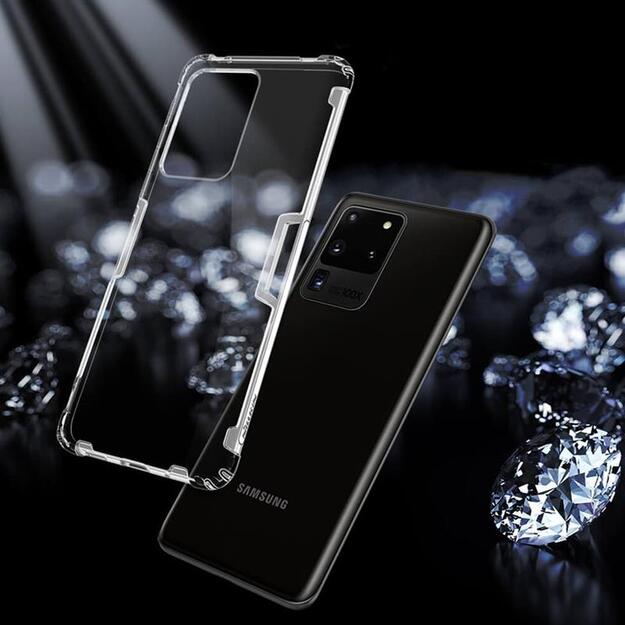 Nillkin Nature TPU dėklas – dėklas, skirtas Samsung Galaxy S20 Ultra (baltas) 25