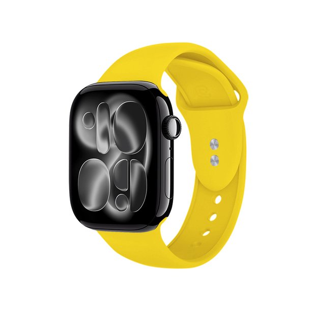 Crong skysta juostelė, skirta Apple Watch 38/40/41mm (geltona) 19