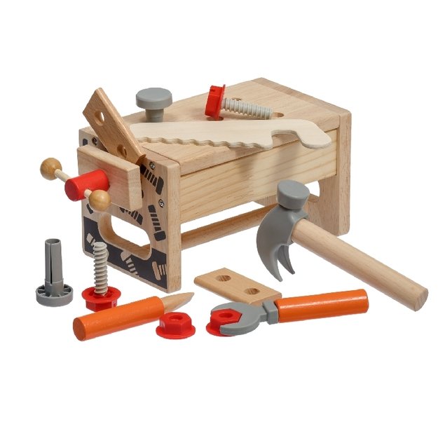 Large carpenter tool set with 15 pcs 6