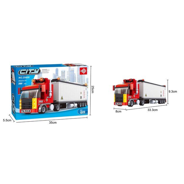 BLOXO building kit truck 271 pcs 4