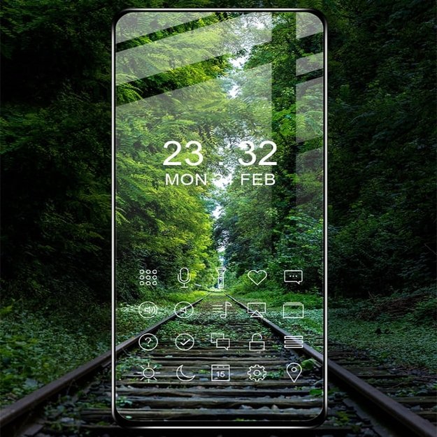 Mocolo 2.5D Full Glue Glass – apsauginis stiklas, skirtas Samsung Galaxy Xcover 5 4