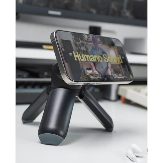 STM MagPod - iPhone TriPod su MagSafe suderinamumu - balta