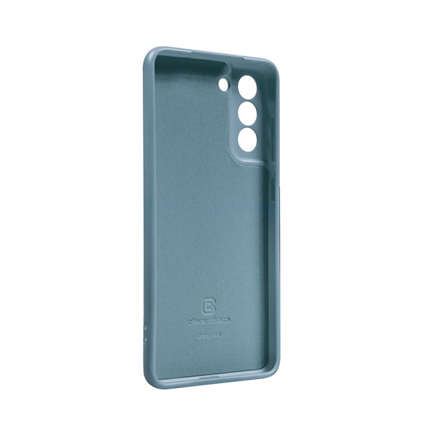Crong Color Cover silikoninis dėklas, skirtas Samsung Galaxy S22+ (mėlynas)