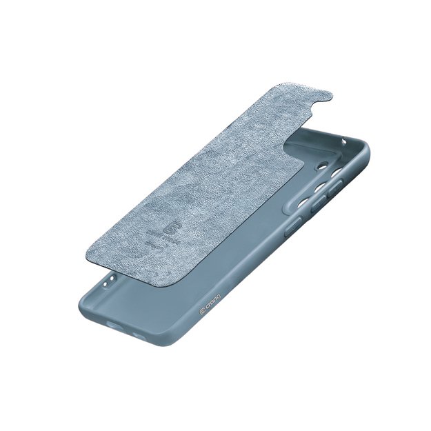Crong Color Cover silikoninis dėklas, skirtas Samsung Galaxy S22+ (mėlynas) 11