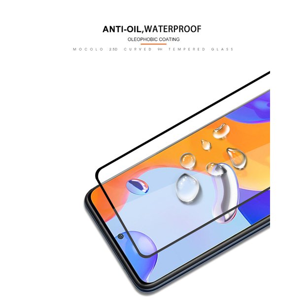„Mocolo 2.5D Full Glue Glass“ – apsauginis stiklas, skirtas „Xiaomi Redmi Note 11 Pro“ / „Note 11 Pro Plus“  16