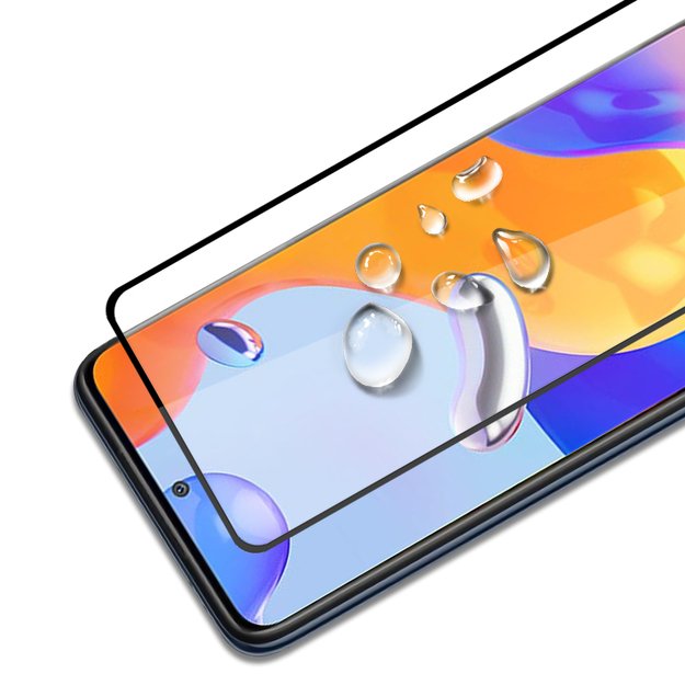 „Mocolo 2.5D Full Glue Glass“ – apsauginis stiklas, skirtas „Xiaomi Redmi Note 11 Pro“ / „Note 11 Pro Plus“  11