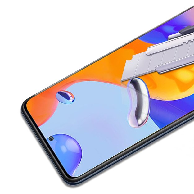 „Mocolo 2.5D Full Glue Glass“ – apsauginis stiklas, skirtas „Xiaomi Redmi Note 11 Pro“ / „Note 11 Pro Plus“  13