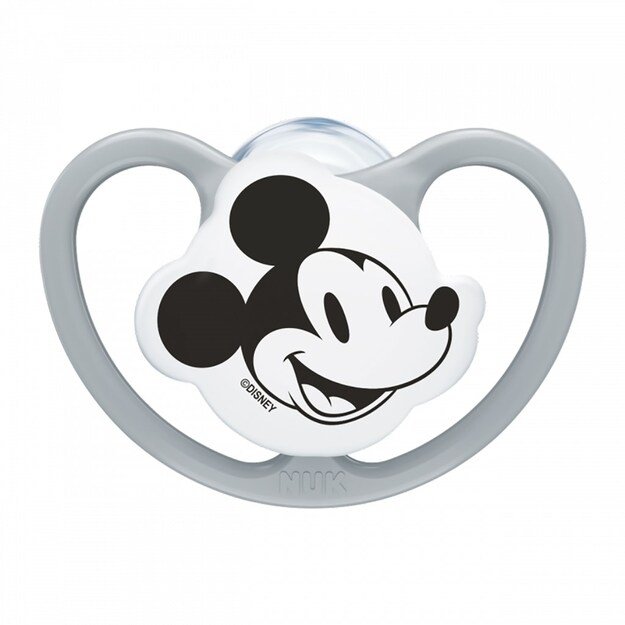 NUK Perfect Match Air Pacifier Disney Mickey Mouse 0&ndash;6 months grey, 0-6 m