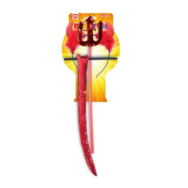 Devil set with tiara wand and tail