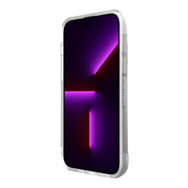 „X-Doria Raptic Clutch“ – biologiškai suyrantis dėklas, skirtas „iPhone 14 Plus“ (patikrintas kritimo metu 3 m) (skaidrus) 5