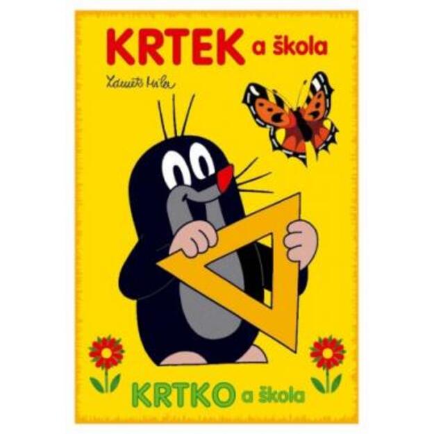 the Mole and school coloring pages